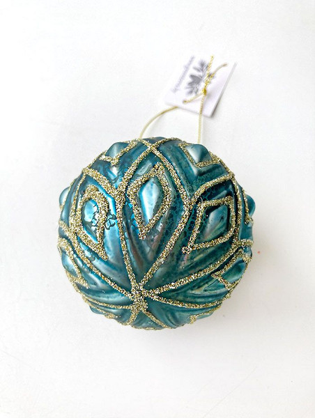 Шар новогодний GreenTerra 5684-19