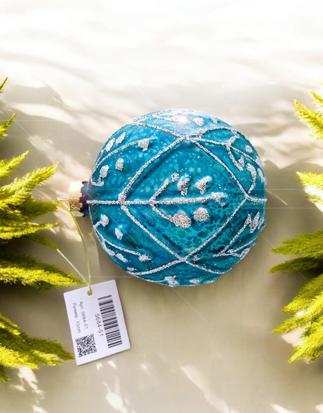 Шар новогодний GreenTerra 5684-51