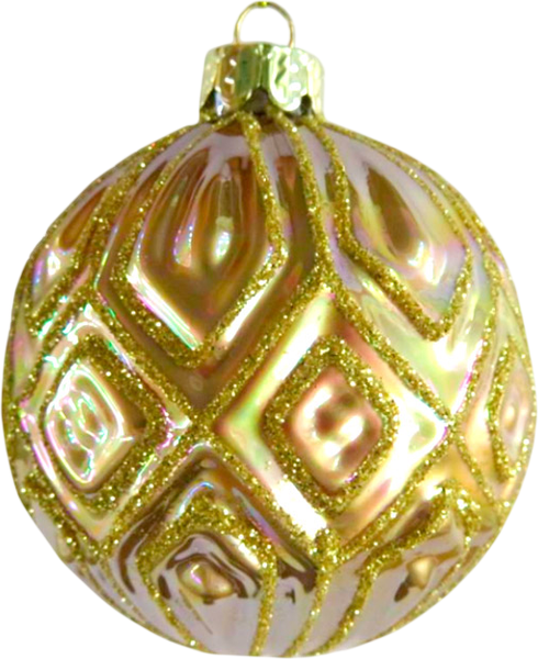 Шар новогодний GreenTerra 5703-3 - фото