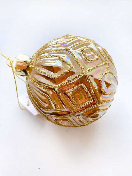 Шар новогодний GreenTerra 5703-3