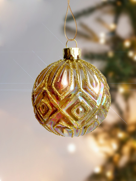 Шар новогодний GreenTerra 5703-3