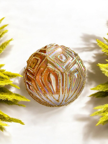 Шар новогодний GreenTerra 5703-3