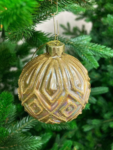 Шар новогодний GreenTerra 5703-3