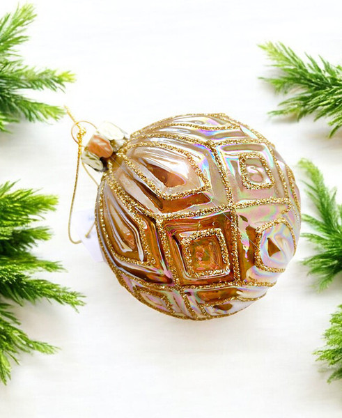 Шар новогодний GreenTerra 5703-3