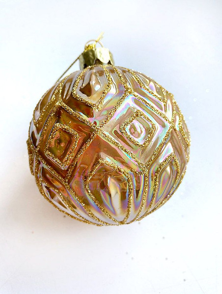 Шар новогодний GreenTerra 5703-3