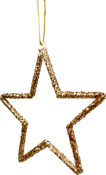 Елочная игрушка GreenTerra Звезда / 5716