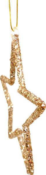 Елочная игрушка GreenTerra Звезда / 5716