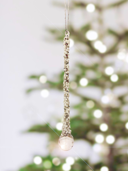 Елочная игрушка GreenTerra Сосулька / 5790