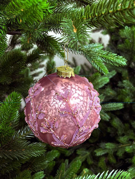 Шар новогодний GreenTerra 5948-28