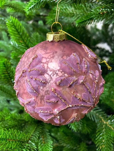 Шар новогодний GreenTerra 5948-28