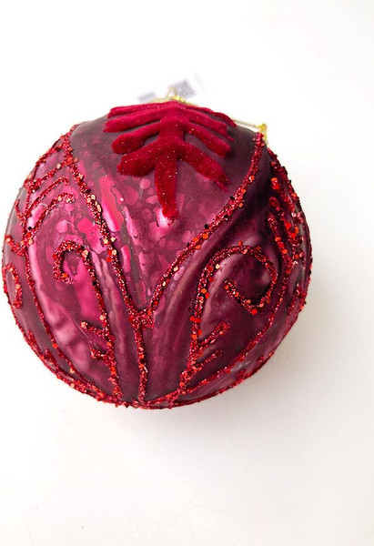 Шар новогодний GreenTerra 5949-4