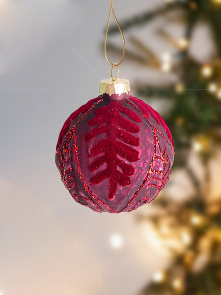 Шар новогодний GreenTerra 5949-4