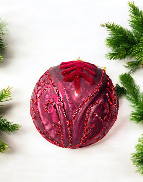 Шар новогодний GreenTerra 5949-4