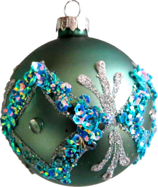 Шар новогодний GreenTerra 5969-19 - фото