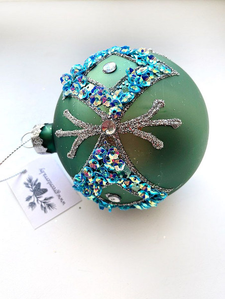 Шар новогодний GreenTerra 5969-19