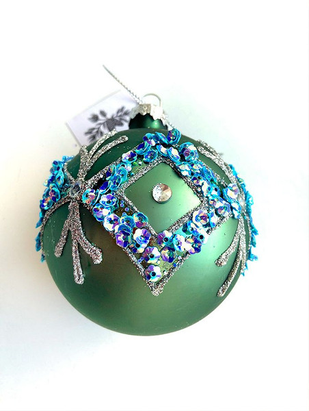 Шар новогодний GreenTerra 5969-19