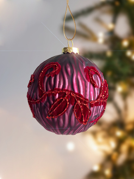 Шар новогодний GreenTerra 5999-8