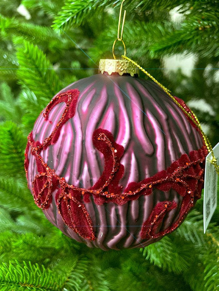 Шар новогодний GreenTerra 5999-8