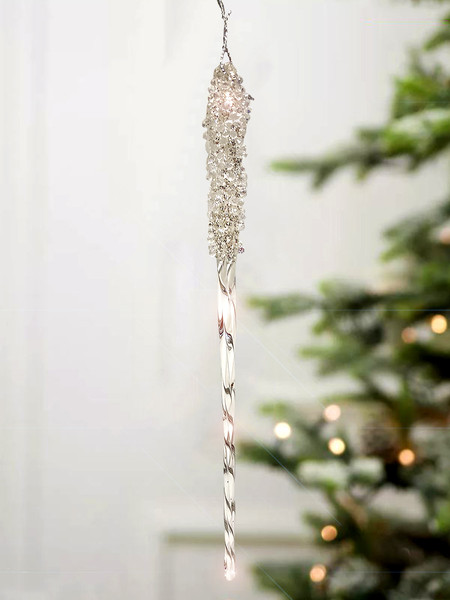 Елочная игрушка GreenTerra Сосулька / 6100