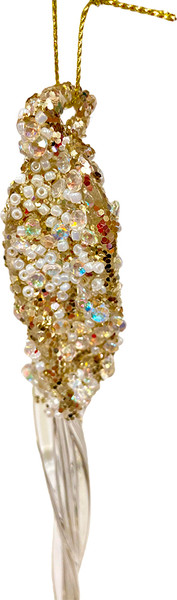 Елочная игрушка GreenTerra Сосулька / 6130