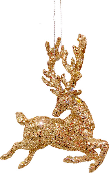 Елочная игрушка GreenTerra Олень / 6188 - фото