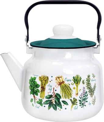 Чайник Эмаль Пряные травы 01-2713/6М - фото