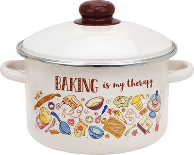 Кастрюля Эмаль Выпечка 33-Б1612/4М - фото