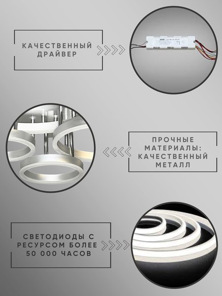 Люстра Aitin-Pro H71217/4C