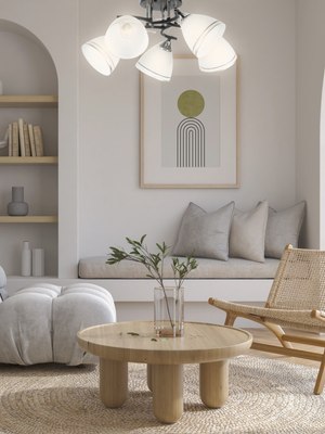 Люстра Aitin-Pro НПБ 02-5x60-101 / 6121/5