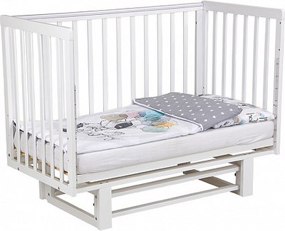 Детская кроватка Polini Kids Simple 341 с маятником / 0003167-04