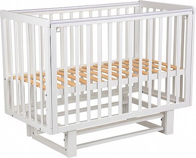 Детская кроватка Polini Kids Simple 341 с маятником / 0003167-04