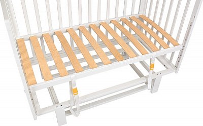 Детская кроватка Polini Kids Simple 341 с маятником / 0003167-04