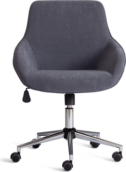 Кресло офисное Tetchair Dublin хром/вельвет