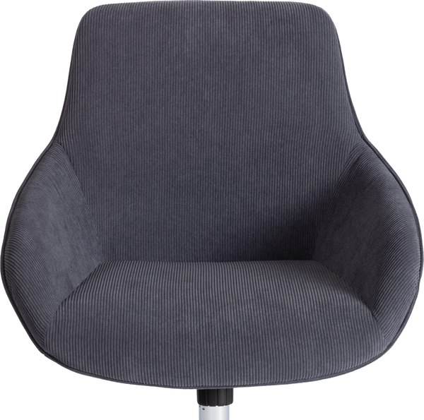 Кресло офисное Tetchair Dublin хром/вельвет