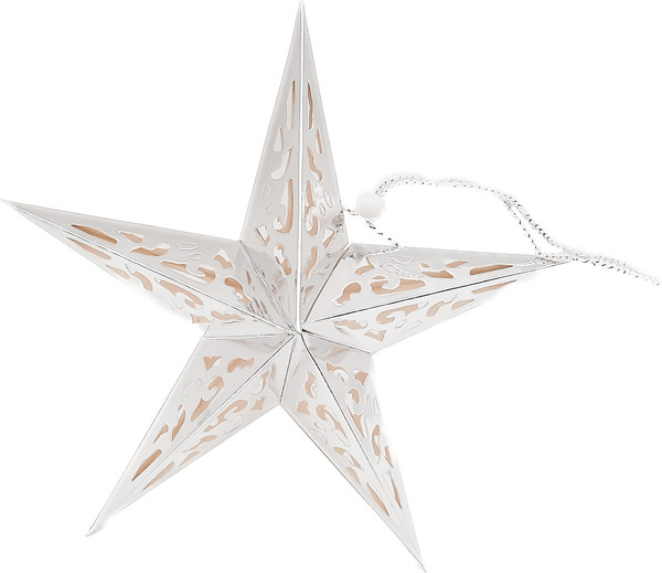 Елочная игрушка MONAMI Рождественская звезда SI-30 - фото