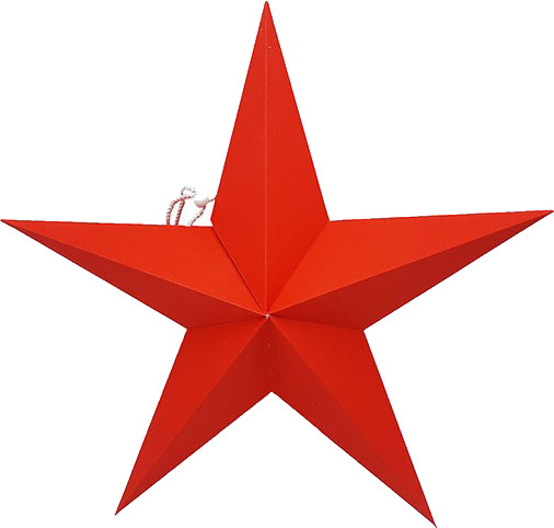 Елочная игрушка MONAMI Рождественская звезда ST1-30 - фото