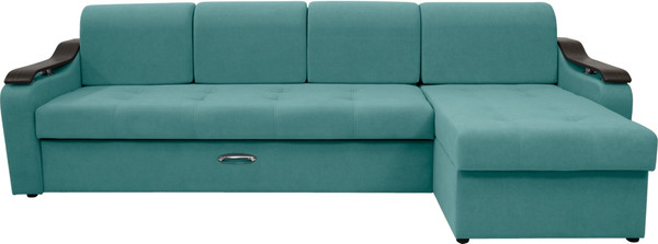 Диван угловой Сириус Лидер-4 с оттоманкой НПБ 300x165