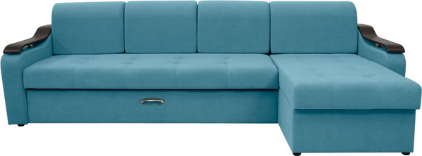 Диван угловой Сириус Лидер-4 с оттоманкой НПБ 300x165