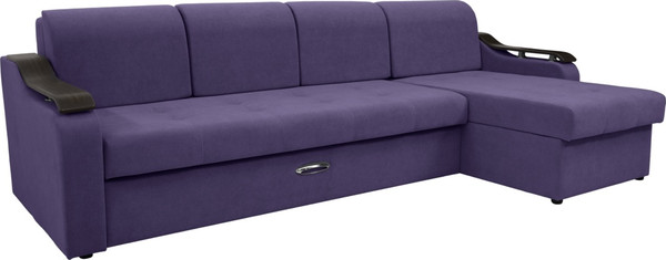 Диван угловой Сириус Лидер-4 с оттоманкой НПБ 300x165 - фото