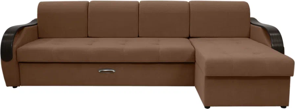 Диван угловой Сириус Лидер-6 с оттоманкой ППУ 300x165