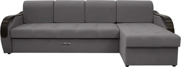 Диван угловой Сириус Лидер-6 с оттоманкой ППУ 300x165