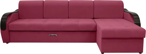 Диван угловой Сириус Лидер-6 с оттоманкой ППУ 300x165