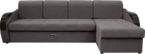 Диван угловой Сириус Лидер-6 с оттоманкой ППУ 300x165