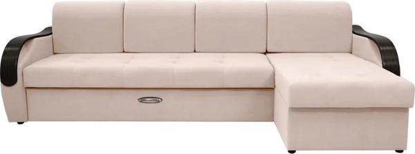 Диван угловой Сириус Лидер-6 с оттоманкой НПБ 300x165