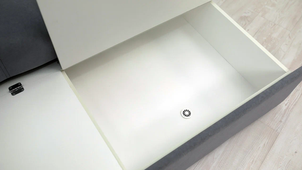 Диван угловой Сириус Лидер-6 с оттоманкой НПБ 300x165