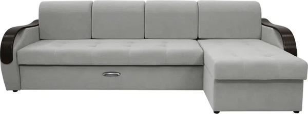 Диван угловой Сириус Лидер-6 с оттоманкой НПБ 300x165