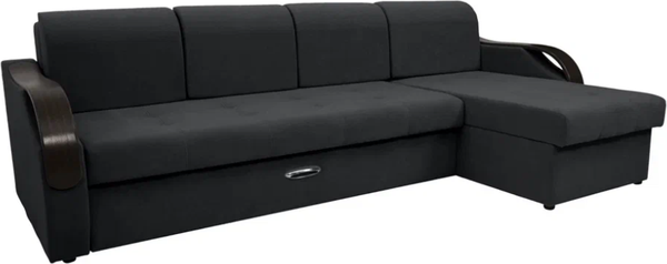 Диван угловой Сириус Лидер-6 с оттоманкой НПБ 300x165 - фото