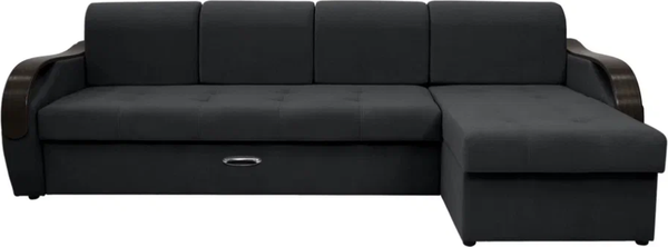 Диван угловой Сириус Лидер-6 с оттоманкой НПБ 300x165