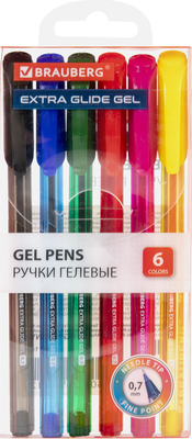 Набор гелевых ручек Brauberg Extra Glide Gel / 144078