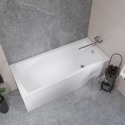 Ванна акриловая Lauter Aurora 140x70 / 21010040 (с каркасом)